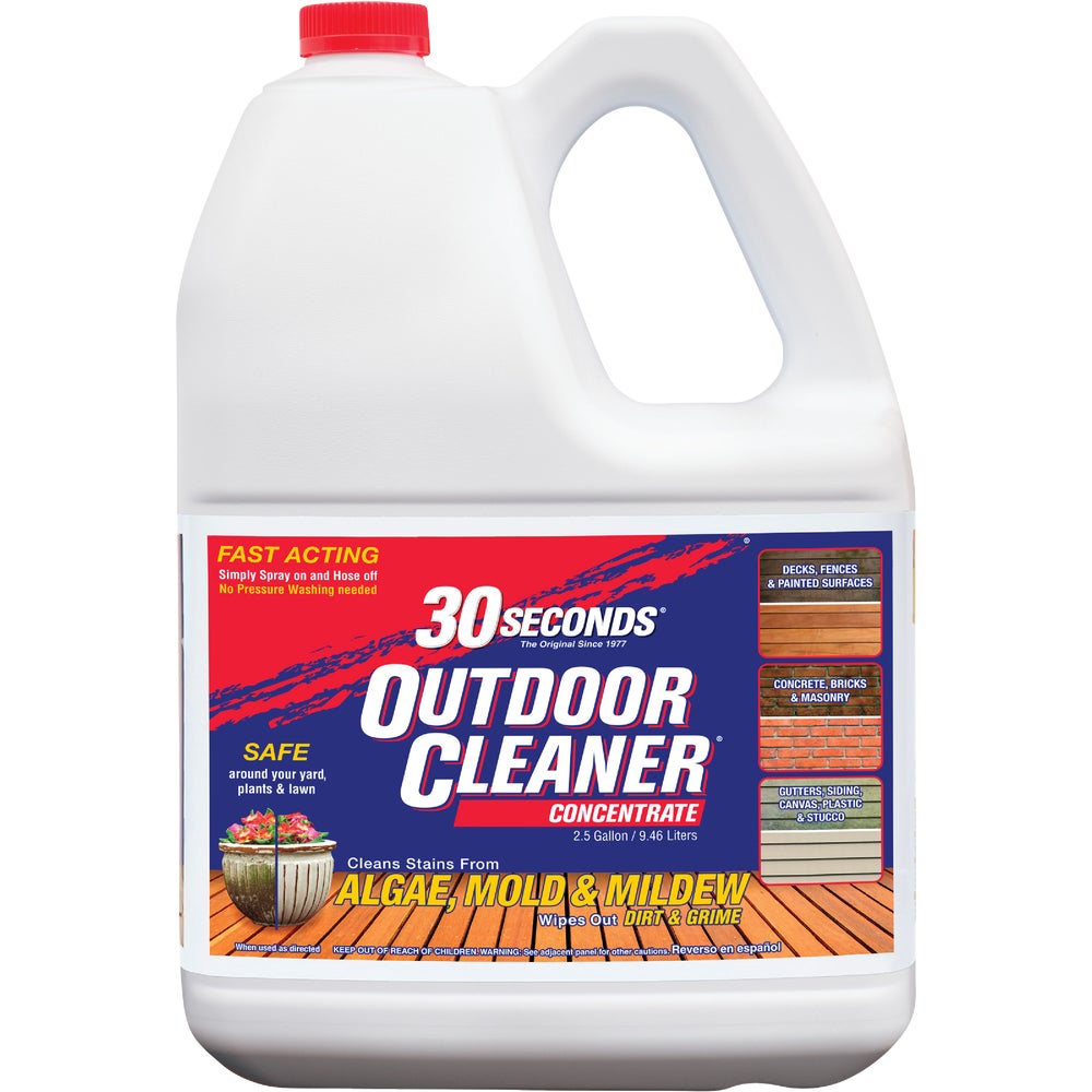 30 SECONDS Cleaners 2.5G30S 30 seconds Outdoor Cleaner Algae, Mold