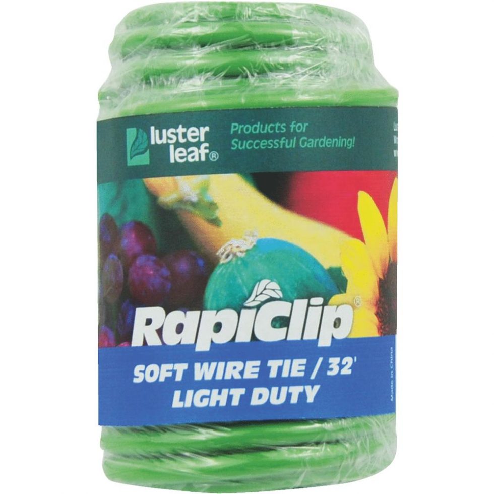 Luster Leaf 858 Rapiclip Soft Wire Plant Tie Family Hardware