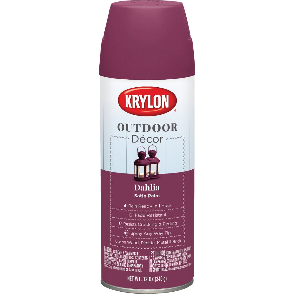 Krylon/Consumer Div K09327000 Krylon Outdoor Decor Satin Spray Paint
