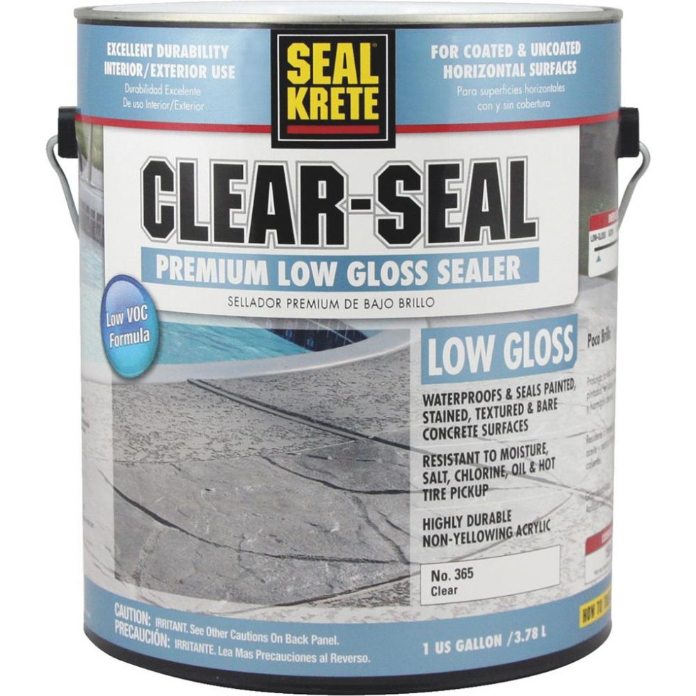 RustOleum 365001 Seal Krete ClearSeal Low VOC Clear RustOleum 365001 Seal Krete ClearSeal Low VOC Clear
