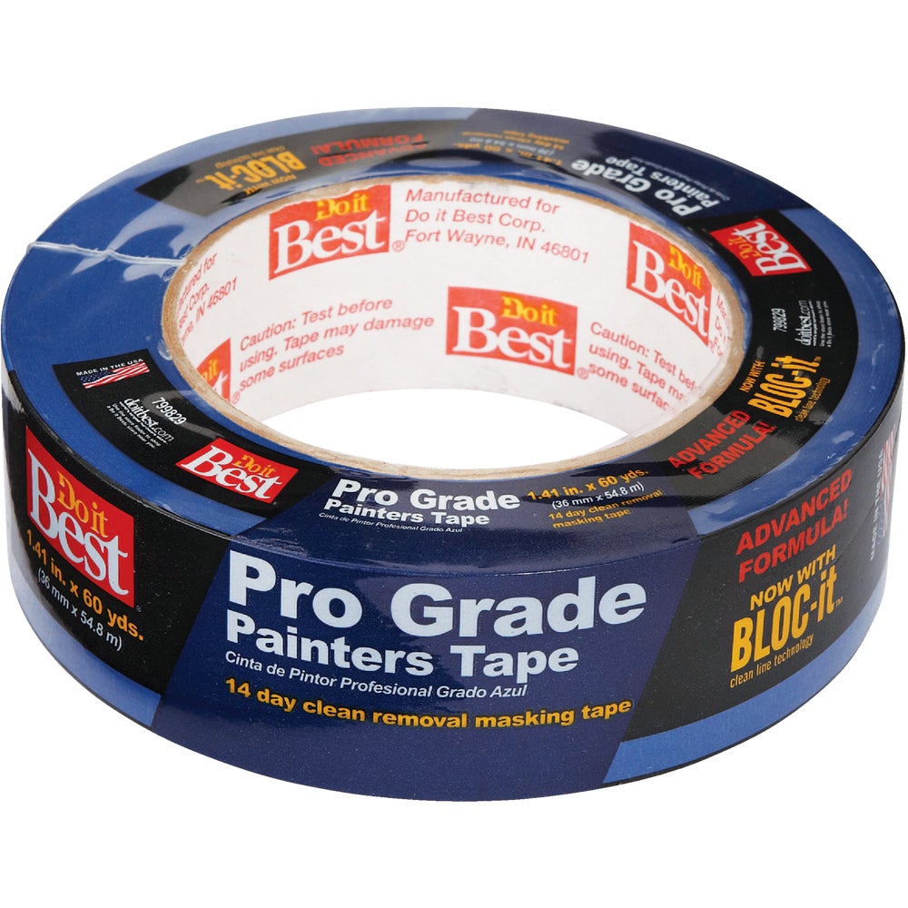Intertape Polymer Group 85843 Do it Best Pro Grade Blue Painter's