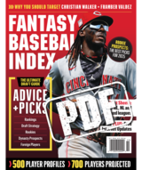 2026 Fantasy Baseball Index Magazine - PDF Edition (Preorder)
