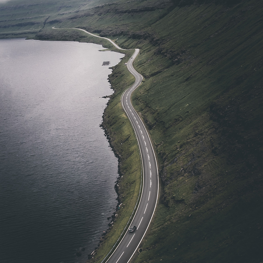 Empty Road, Faroe Islands