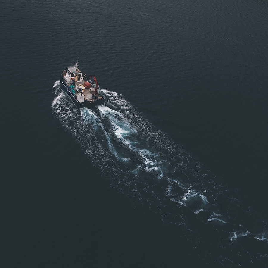 Fish boat, Faroe Islands