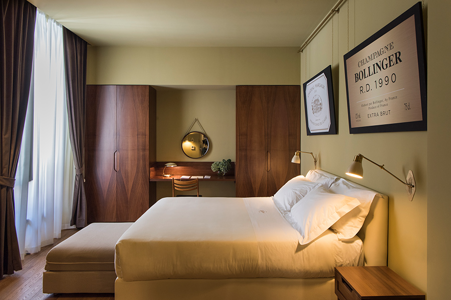Suite De Luxe Un nouvel hôtel-boutique romain pour les amateurs de vin