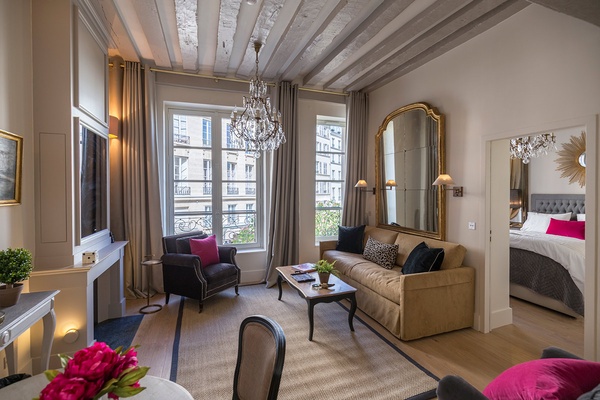 The Muscat apartment at 25 Place Dauphine in Paris