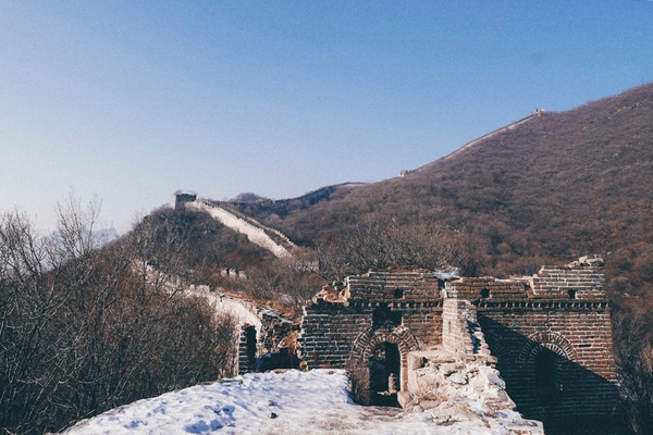 Jiankou section of the Great Wall of China