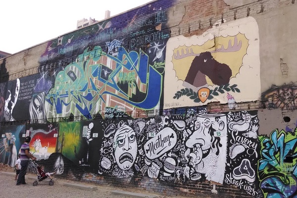 Mural on Freak Alley in Boise
