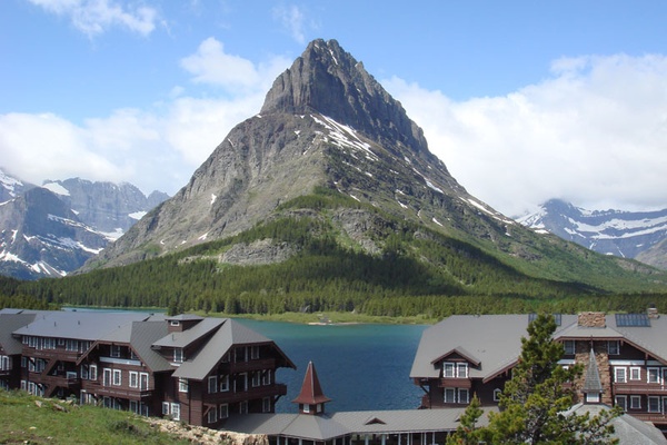 By the Fireplace, In the Ice Fields, and On the Road in Glacier National Park