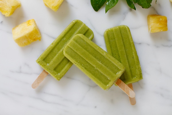 Green Monster Pops by Christine Chitnis
