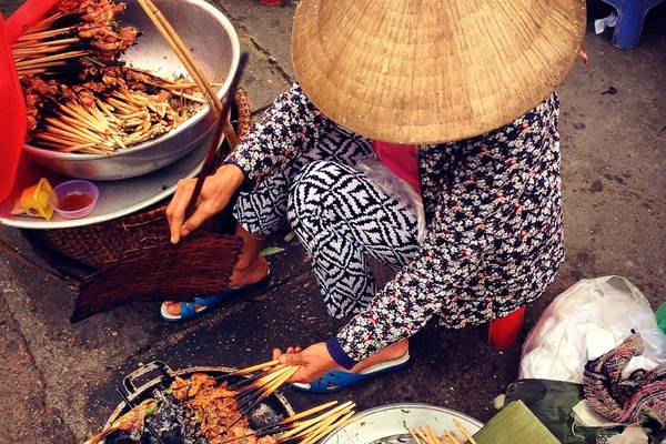 Thit Nuong Vietnam Street Food