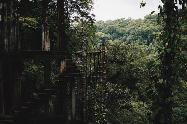 Surrealist Garden in Sierra Gorda Mountains