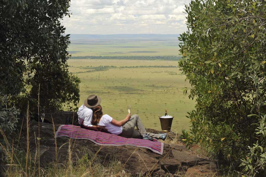 Angama Mara picnic