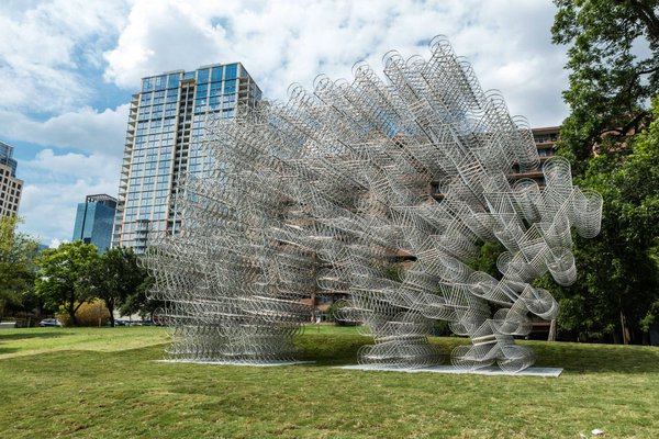 Sculpture at The Contemporary Austin.
