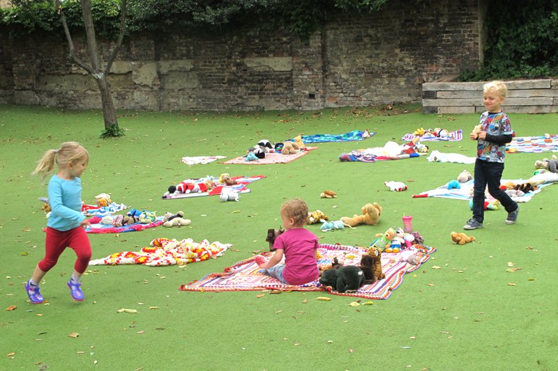 Broadway Market attracts fun-seekers of all ages. Photo: Geren Lockhart.