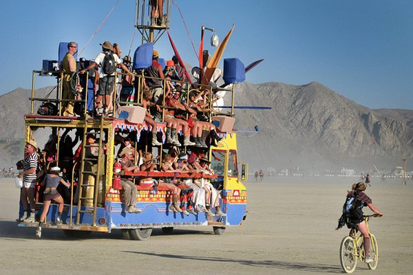 Burning man