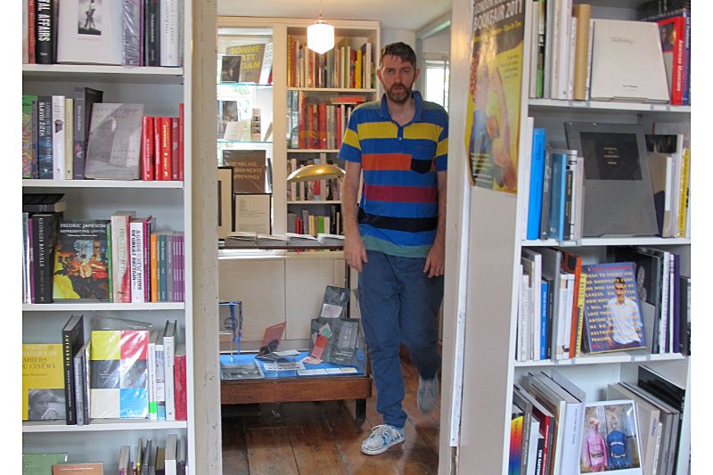 Conor of Donlon Books in Broadway Market. Photo: Geren Lockhart. 