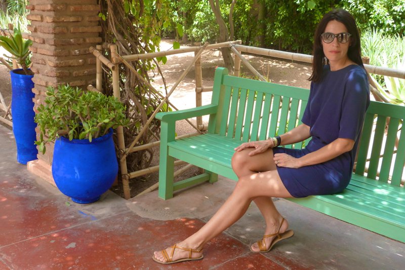 Everything is so vibrant in the garden at the estate. Don't miss the gallery of all the greeting cards that Saint Laurent made throughout the years, or the boutique carrying local designers along with YSL scarves and accessories.