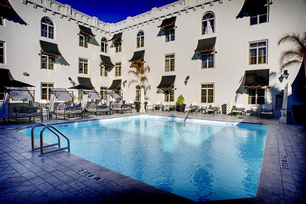 The pool at Casa Monica, St. Augustine.