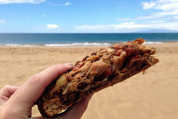 The Porkie sandwich from 808 Deli.