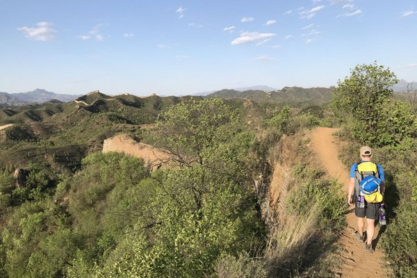 Hiking the Great Wall of China in Gubeikou