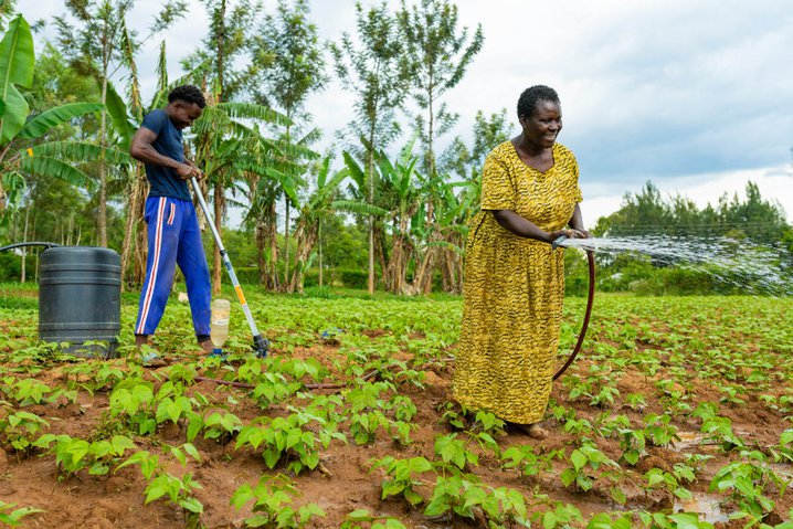 A clean water project in Kenya funded by The Adventure Project.