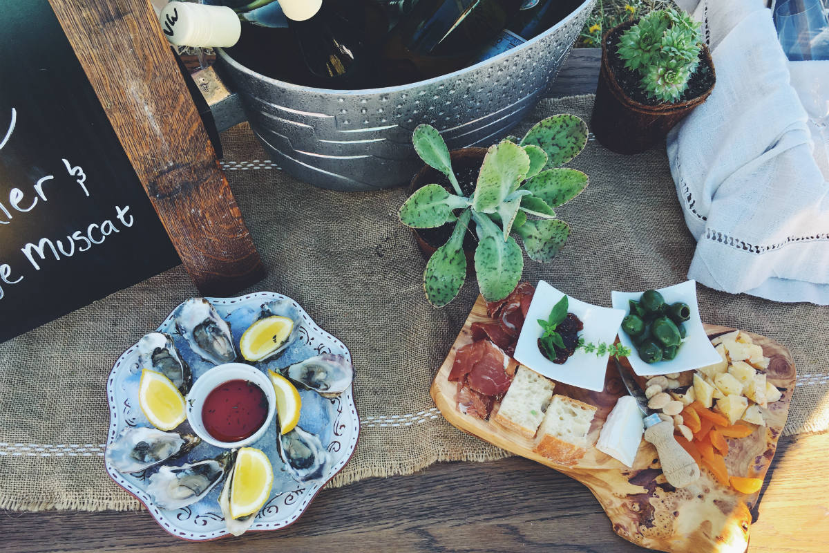 Liana Estates post-yoga snack