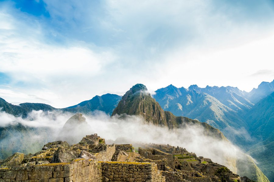 A photo of Macchu Pichu, Peru