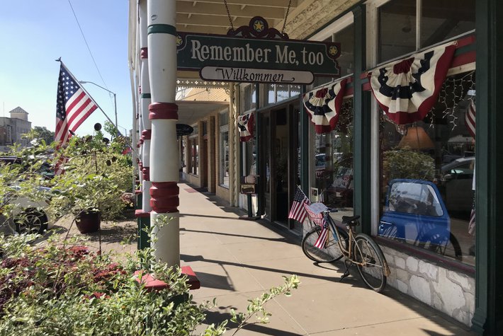 Main Street in Fredericksburg, Texas
