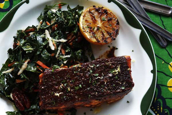 Dill-Spiced Salmon by Marcus Samuelsson