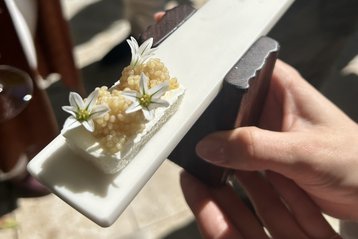 Mirazur appetizer