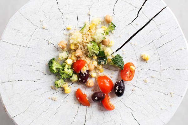 Salad from Nativ Made, Nantucket.