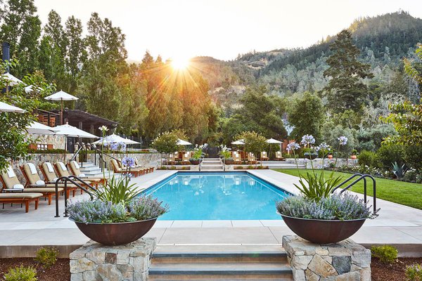 Pool at Calistoga Ranch, Napa, California