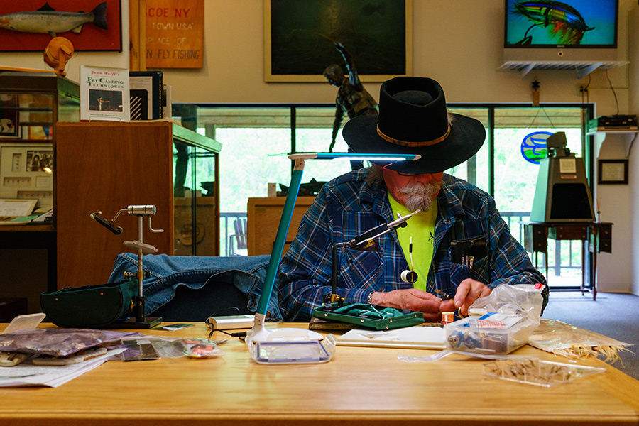 Fly Tying, Fly Fishing Museum, New York