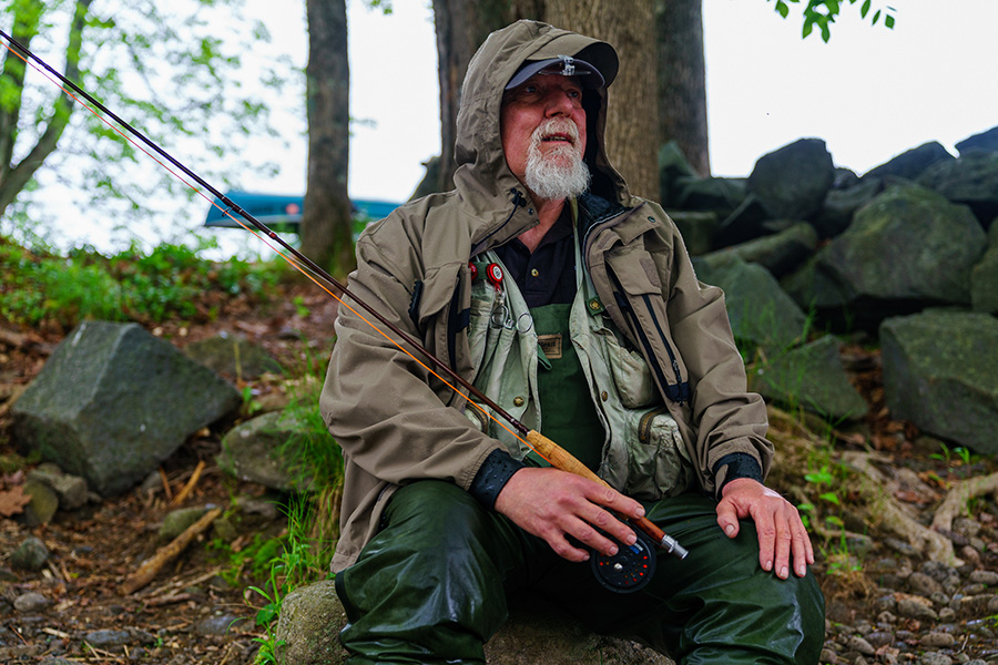 Fisherman, Wulff Run, Willowemoc, New York