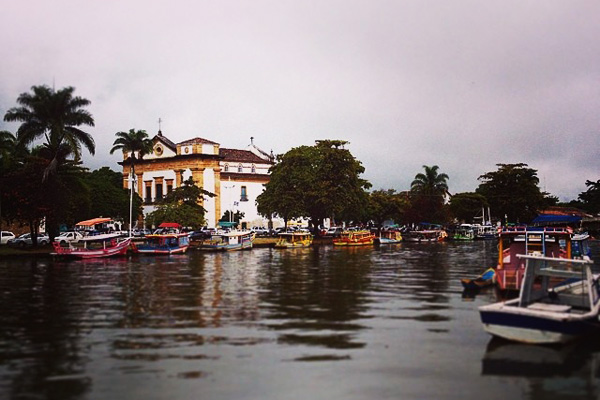 Church on Bay of Paraty