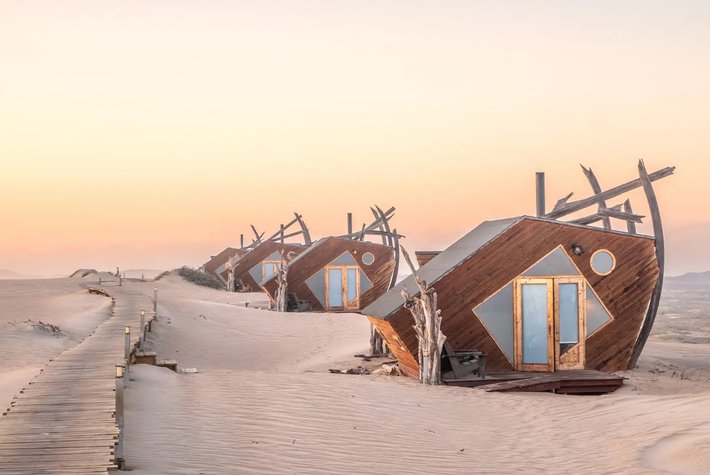 Shipwreck Lodge in Namibia