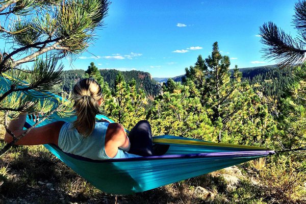The view of Spearfish Canyon from Buzzard's Roost.