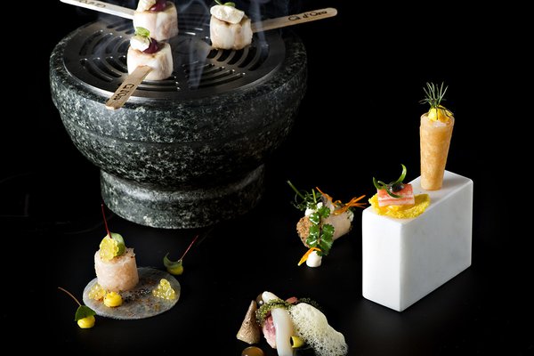 The spread at Cà d'Oro. 