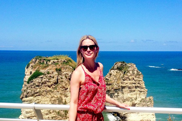 Stephanie March in Beirut.