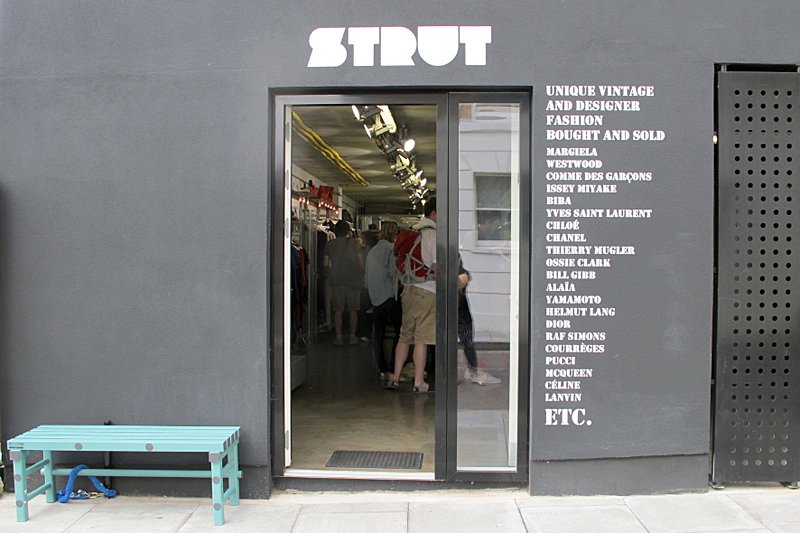 Strut, a glut of excellent vintage fashion. Photo: Geren Lockhart. 