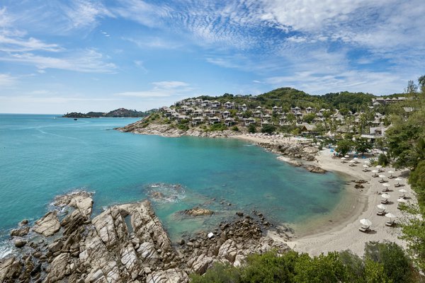 Aerial view of The Ritz-Carlton Koh Samui