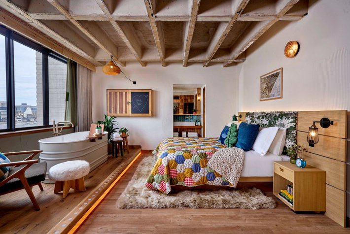 Treehouse Hotel Manchester Room