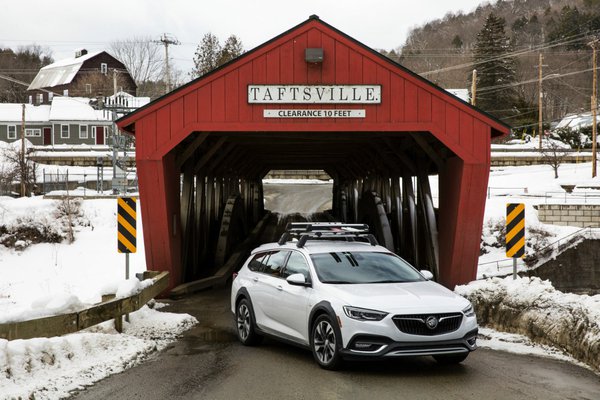 Covered bridge outside of Woodstock, Vermont