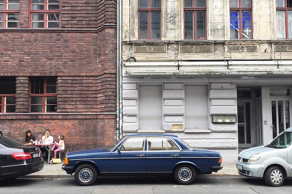 Vintage car in Germany.