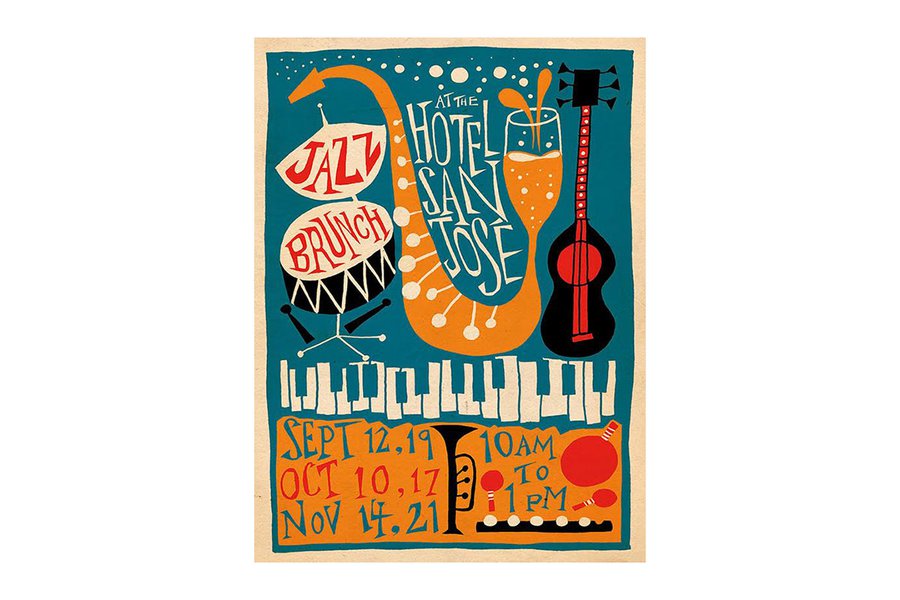 Jazz Brunch Poster