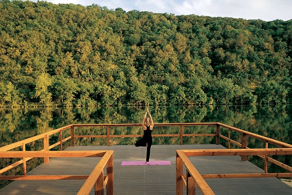 Yoga at Lake Austin Spa Resort