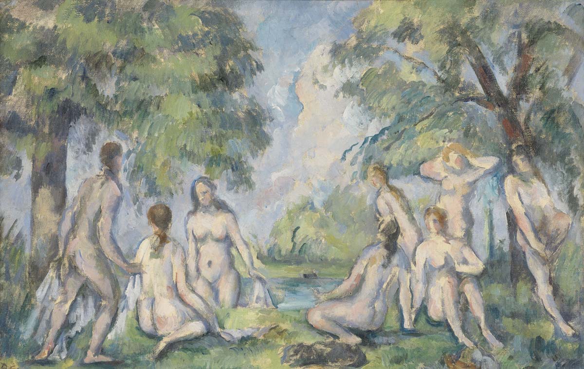 Bagneuses Cezanne