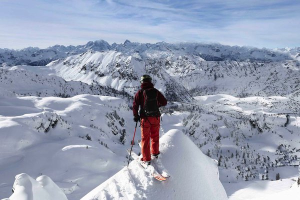 Skiing the French Alps