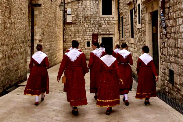 Costumes in Dubrovnik